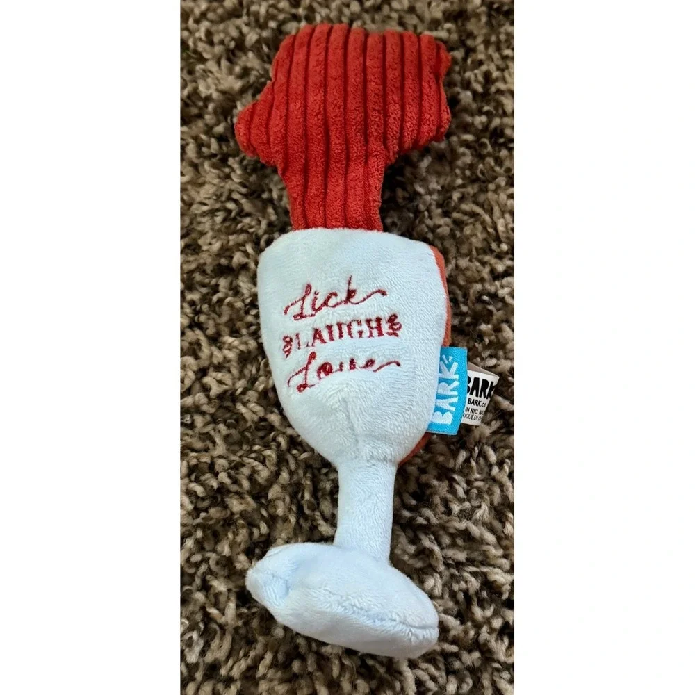BARK-Dogsgiving-Potlick-Lick, Laugh. Mostly Fine Wine Dog Toys